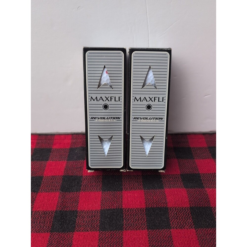 Maxfli Revolution Solid XT 3 pack sleeve of Golf Balls NEW (2 Boxes)